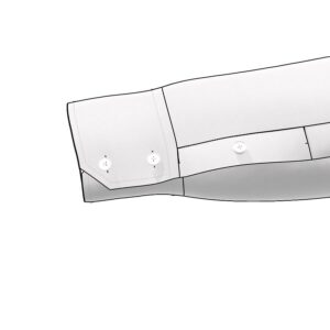cuff double button