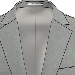 Lapel stitching - no buttonhole