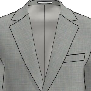 Lapel - wide notch