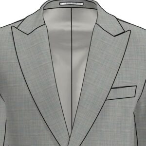 Lapel - wide peak